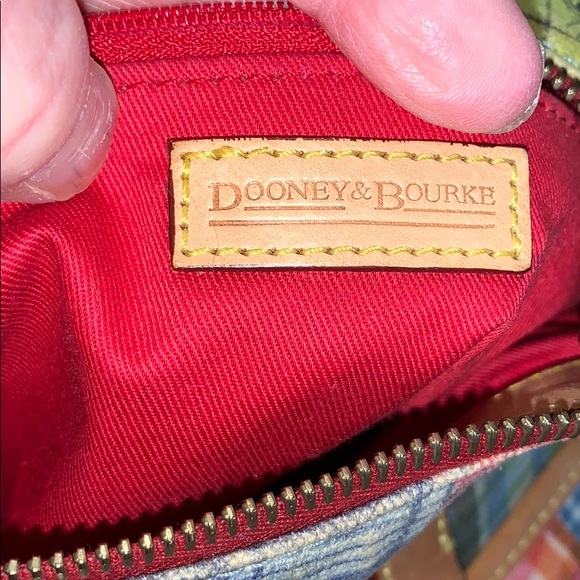 Dooney & Bourke Madras Hobo Purse EUC - Picture 8 of 10